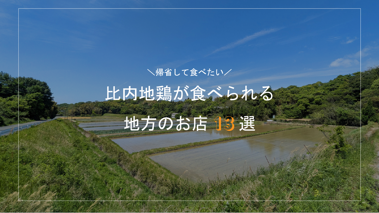 比内地鶏が食べられる地方のお店13選