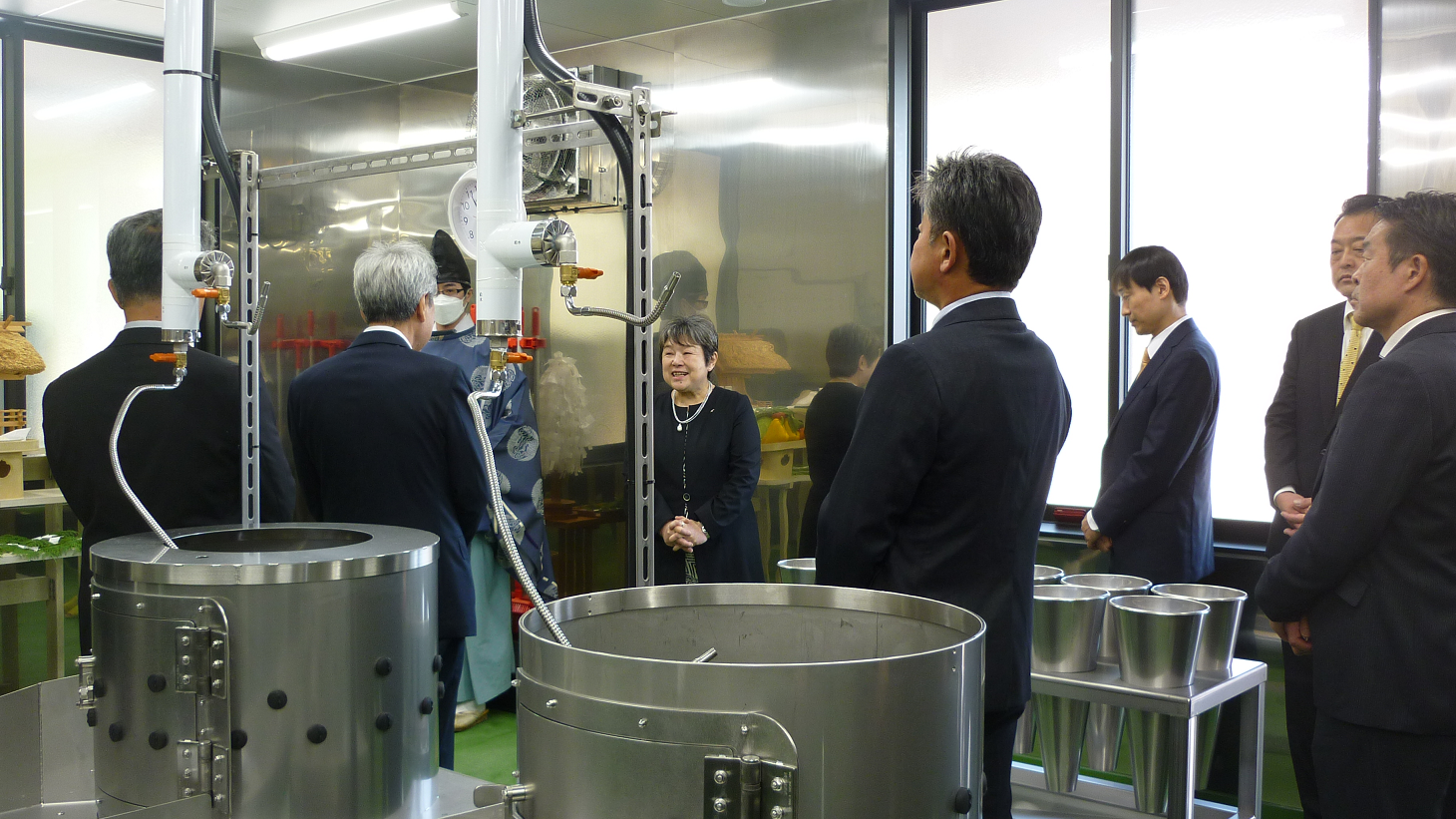 食鳥処理場の竣工式を執り行いました