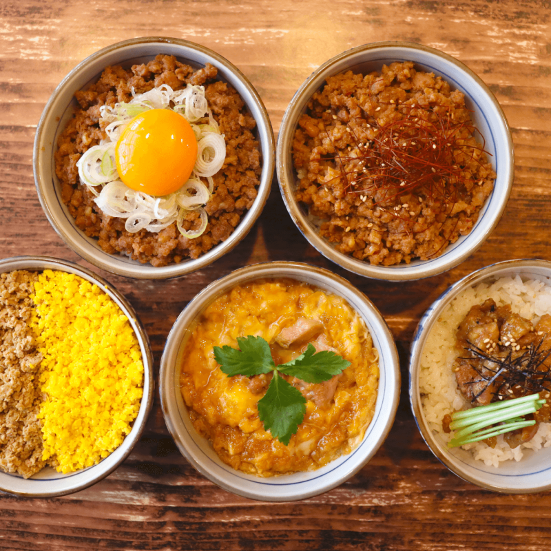 秋田比内やどんぶりセット