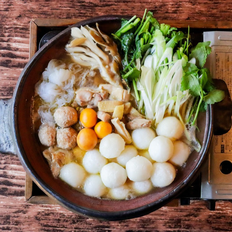 比内地鶏だまこ鍋