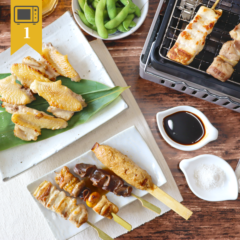 比内地鶏炭火焼鳥セット