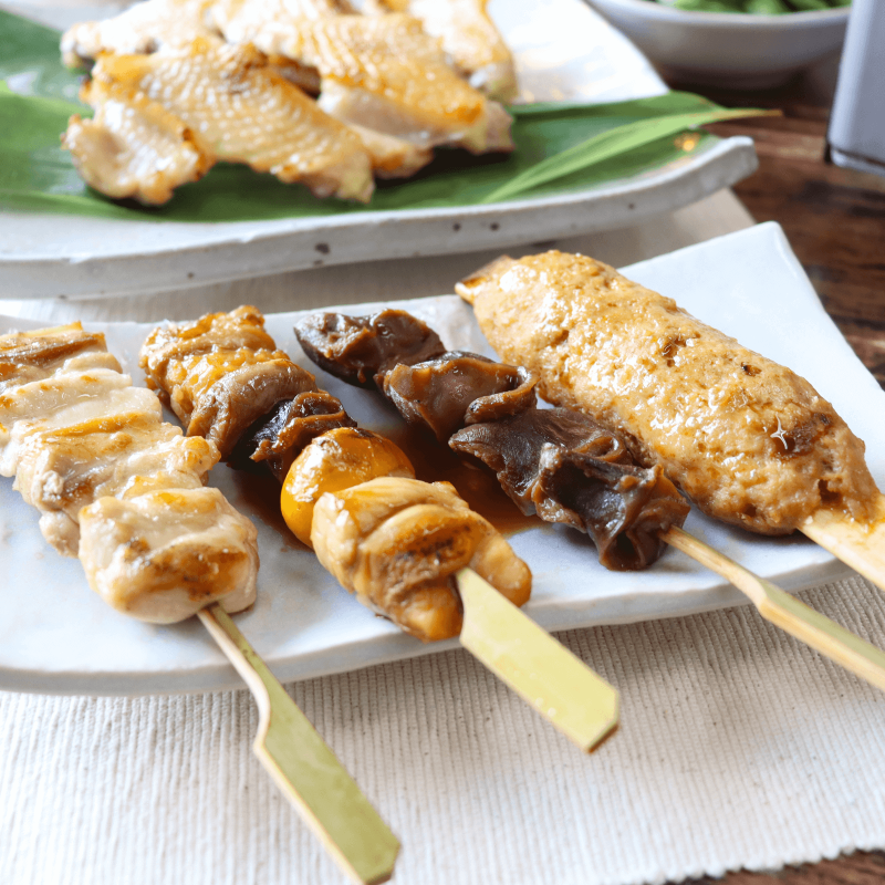 比内地鶏炭火焼鳥セット
