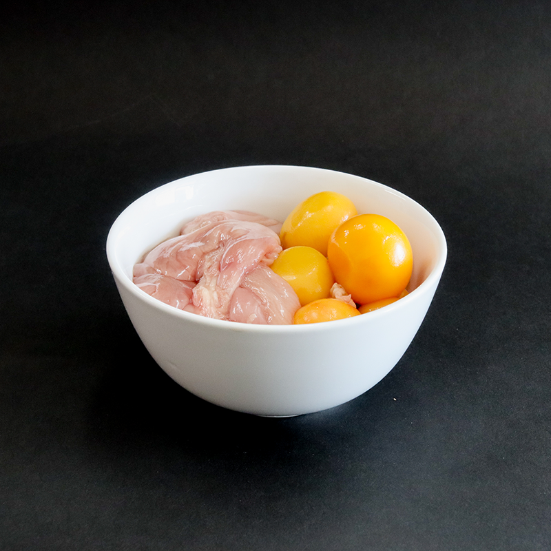 比内地鶏もつ(きんかん・卵管)