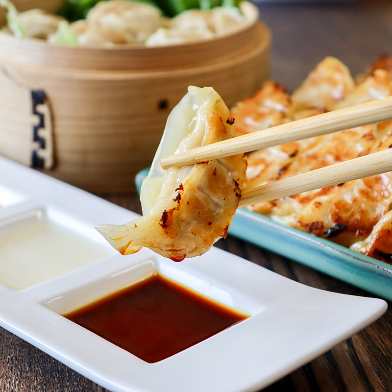 比内地鶏餃子・しゅうまいセット