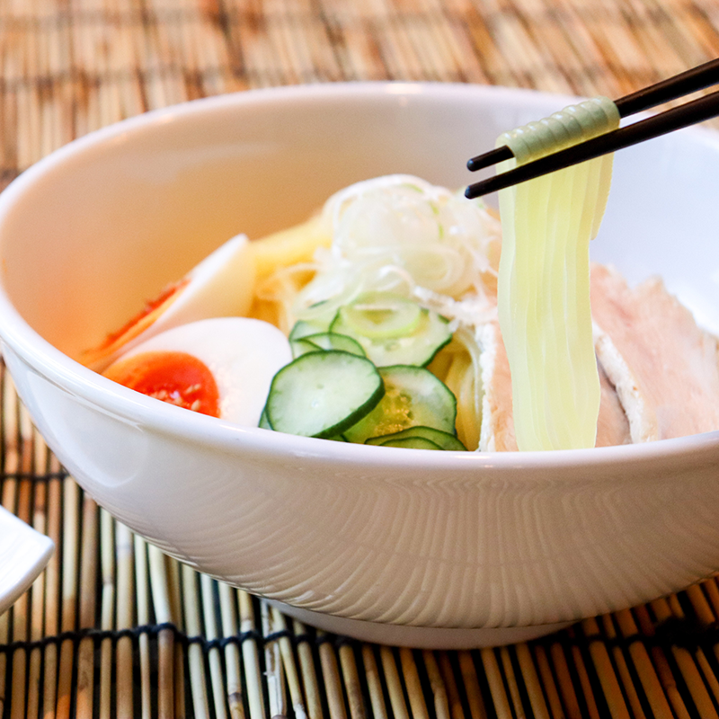 比内地鶏冷麺