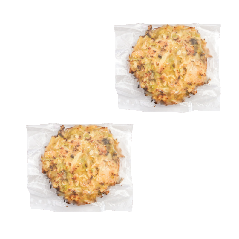 比内地鶏お好み焼き