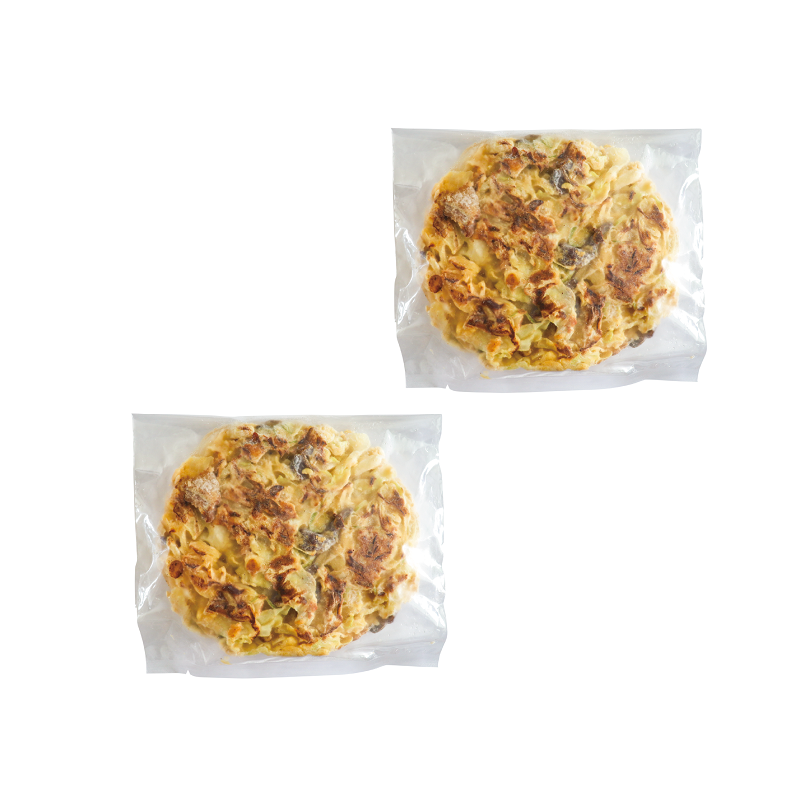 比内地鶏お好み焼き