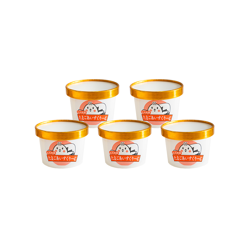 比内地鶏たまごアイスセット