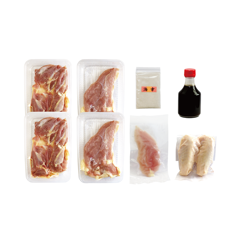 比内地鶏たっぷりお肉セット