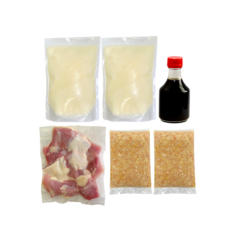 比内地鶏水炊き鍋