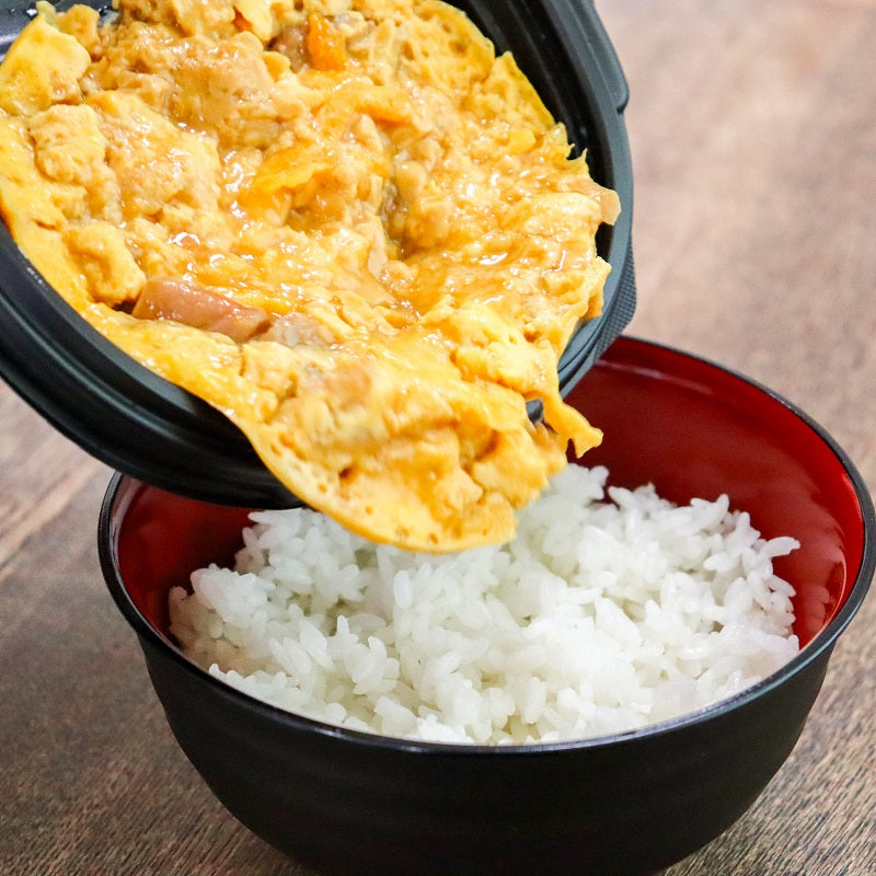 公式】電子レンジで温めるだけ！簡単調理で比内地鶏専門店の本格親子丼