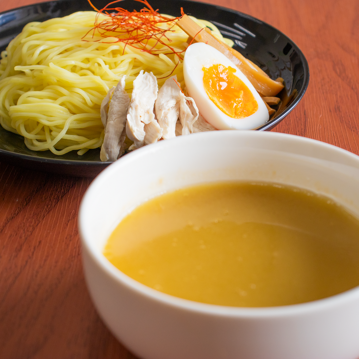 比内地鶏白湯つけそば